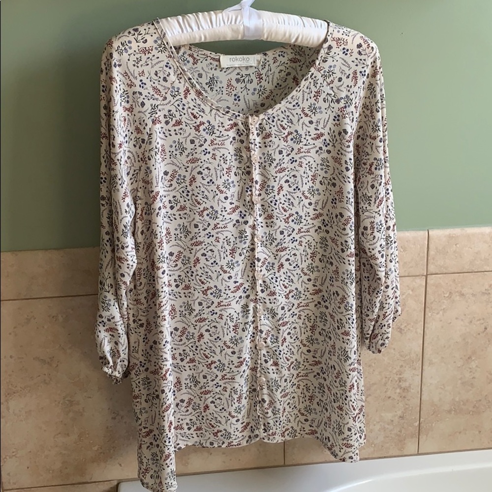 Floral blouse